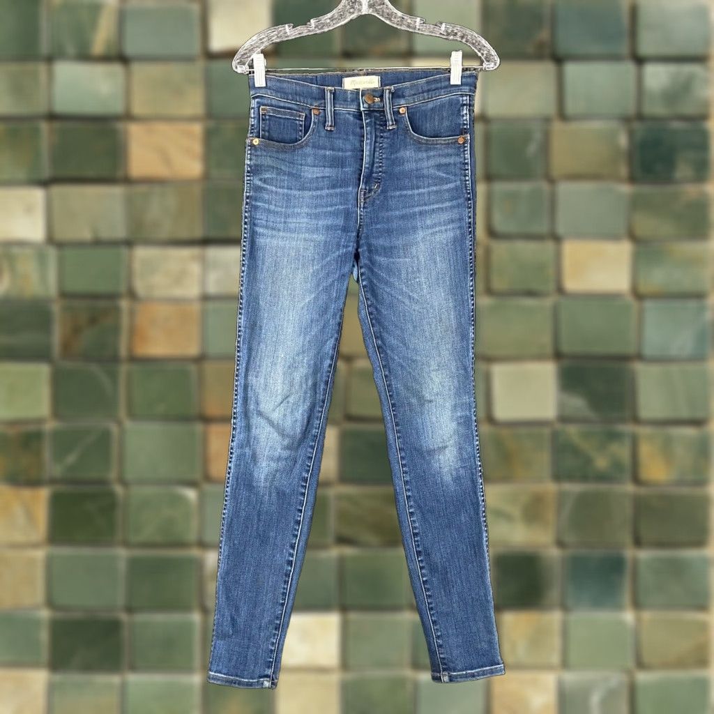 Madewell Madewell High Rise Skinny Blue Jeans Women’s 27 Size 27" / US 4 / IT 40 - 1 Thumbnail