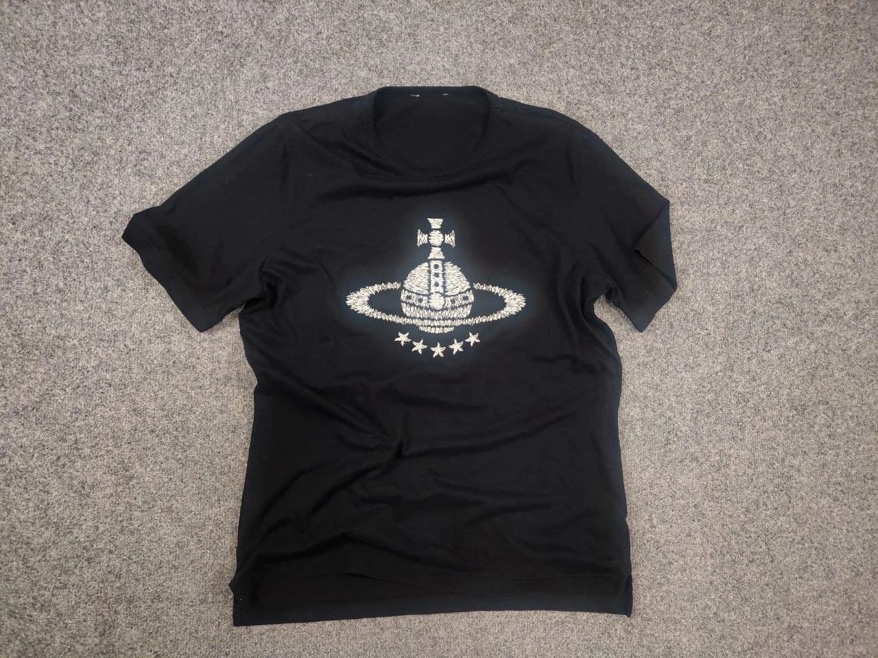 Vintage Vivienne Westwood Authentic Orb BIg Logo Black Mens T-Shirt Size US M / EU 48-50 / 2 - 3 Thumbnail