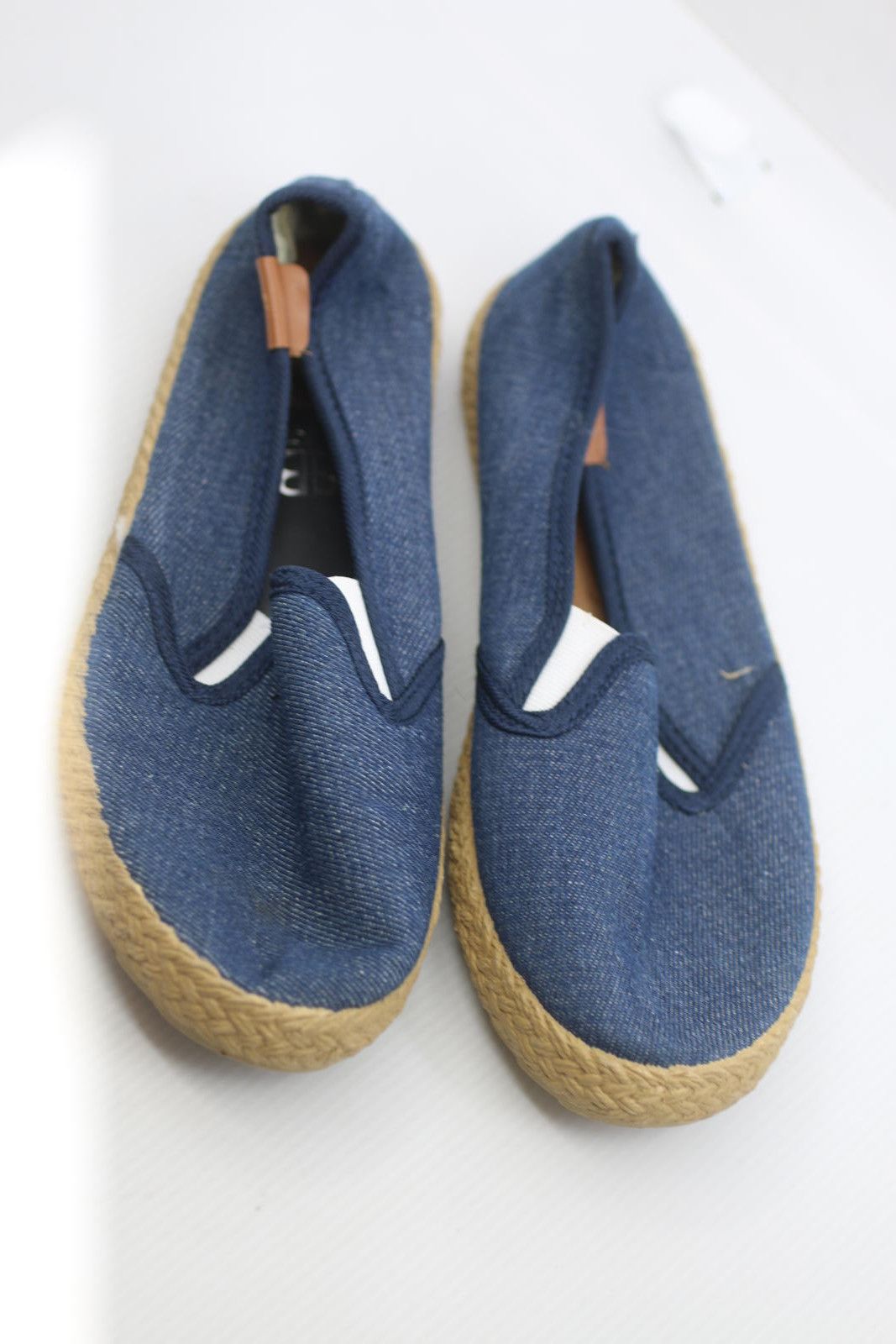 Other BB Collection Women’s Denim Slip-On Espadrilles Size 6 Flats Size US 6 / IT 36 - 2 Thumbnail