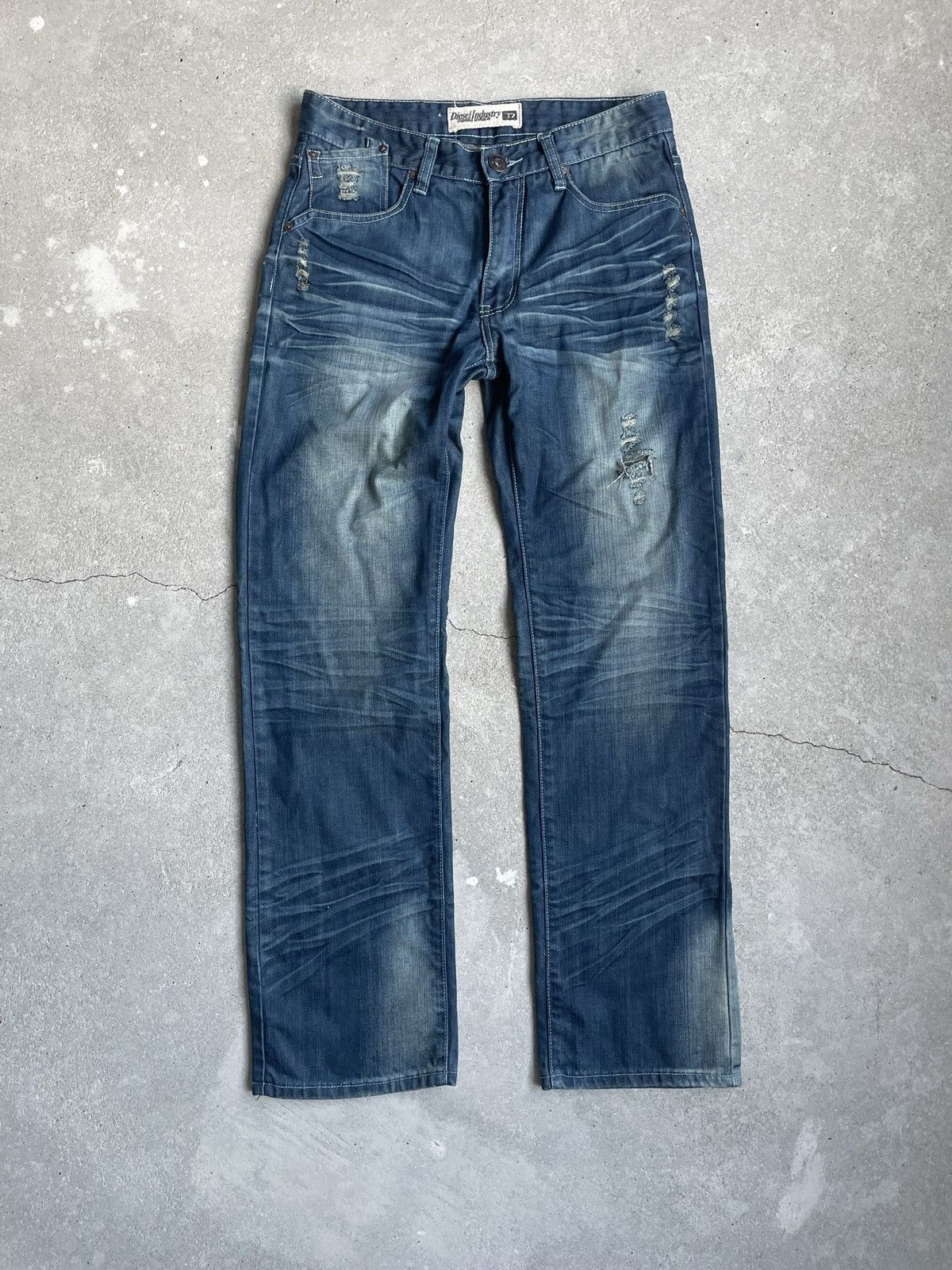 Diesel × Vintage Vintage Diesel distressed jeans buggy Size US 33 - 6 Thumbnail