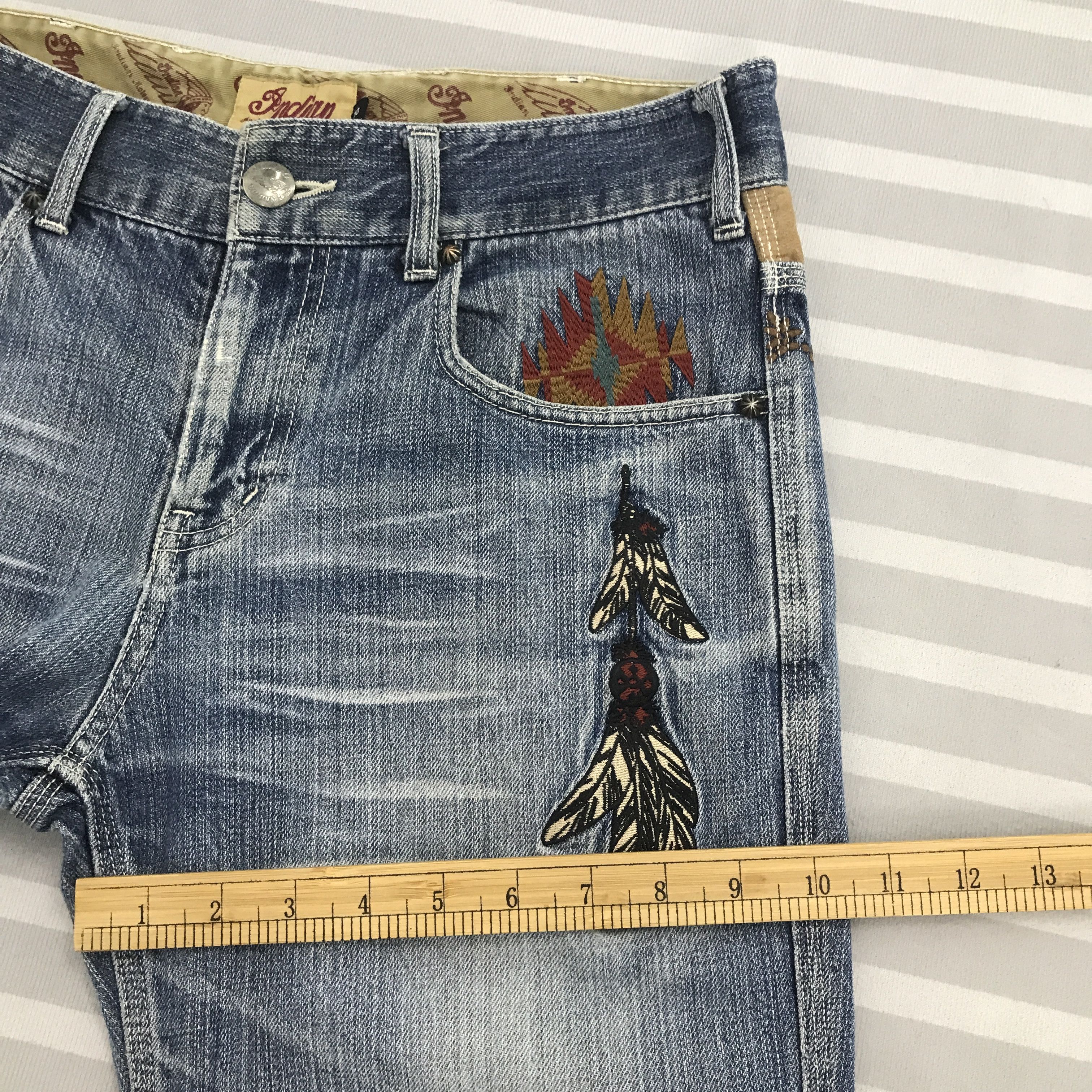 Springfield × Vintage Vintage Indian Springfield Distressed Denim Size US 30 / EU 46 - 9 Thumbnail