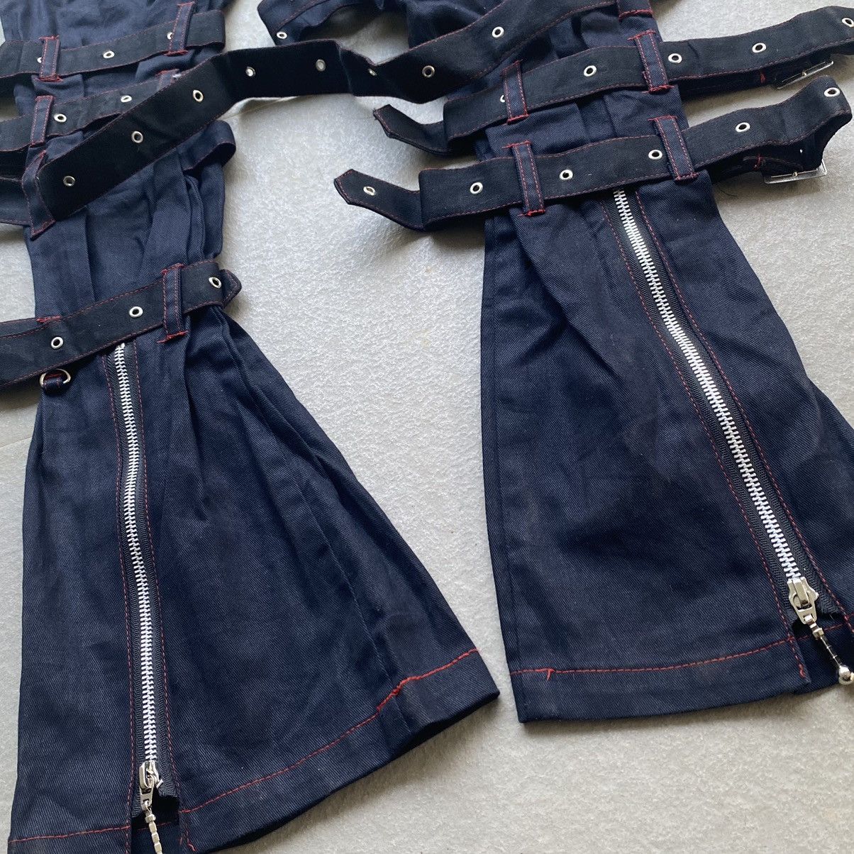 Seditionaries Men Bondage black strap pants alternative punk Size US 28 / EU 44 - 11 Thumbnail