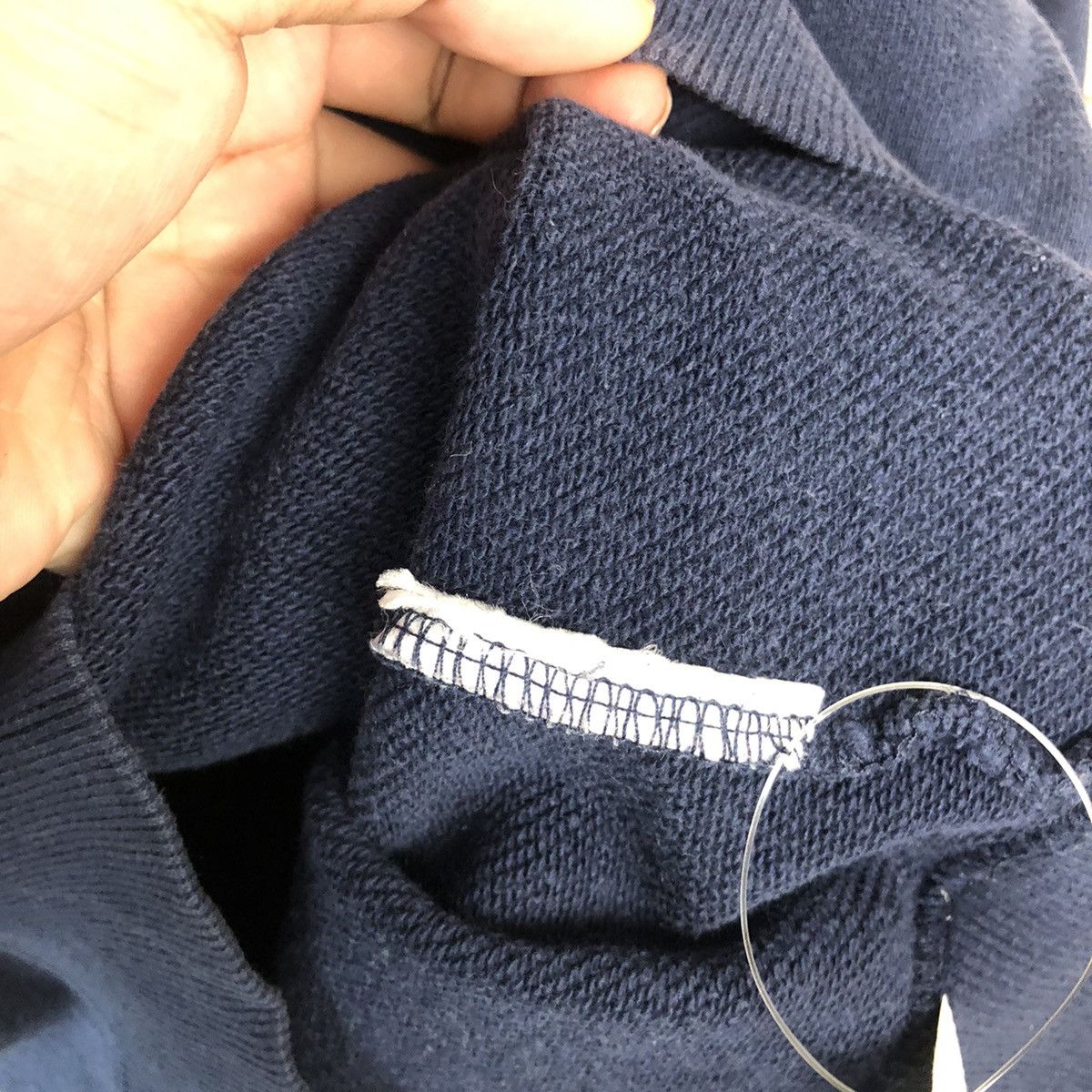 Japanese Brand × Vintage Japan step on the gas Dark Blue Sweatshirt #A511 Size US S / EU 44-46 / 1 - 11 Thumbnail