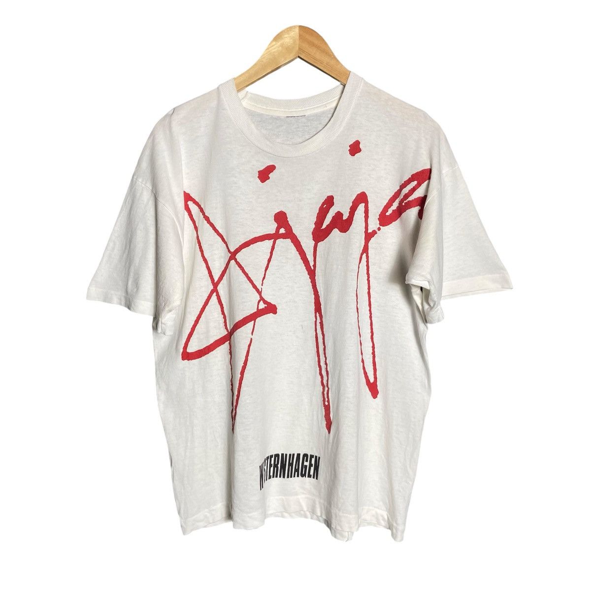 Band Tees × Vintage Vintage 90s Westernhagen Band Tee Size US L / EU 52-54 / 3 - 1 Thumbnail