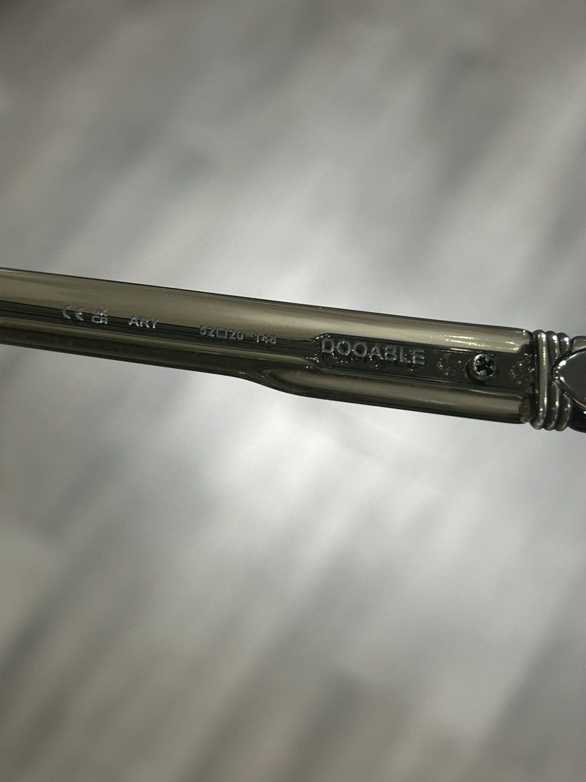 Chrome Hearts Chrome Hearts Dooable Glasses Size ONE SIZE - 11 Thumbnail