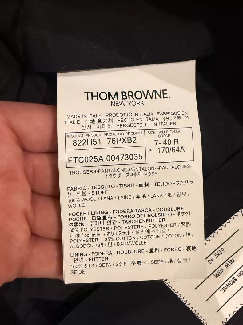 Thom Browne Thom Browne Women's suit trousers 2505-Nextarrow Size 26" / US 2 / IT 38 - 5 Thumbnail