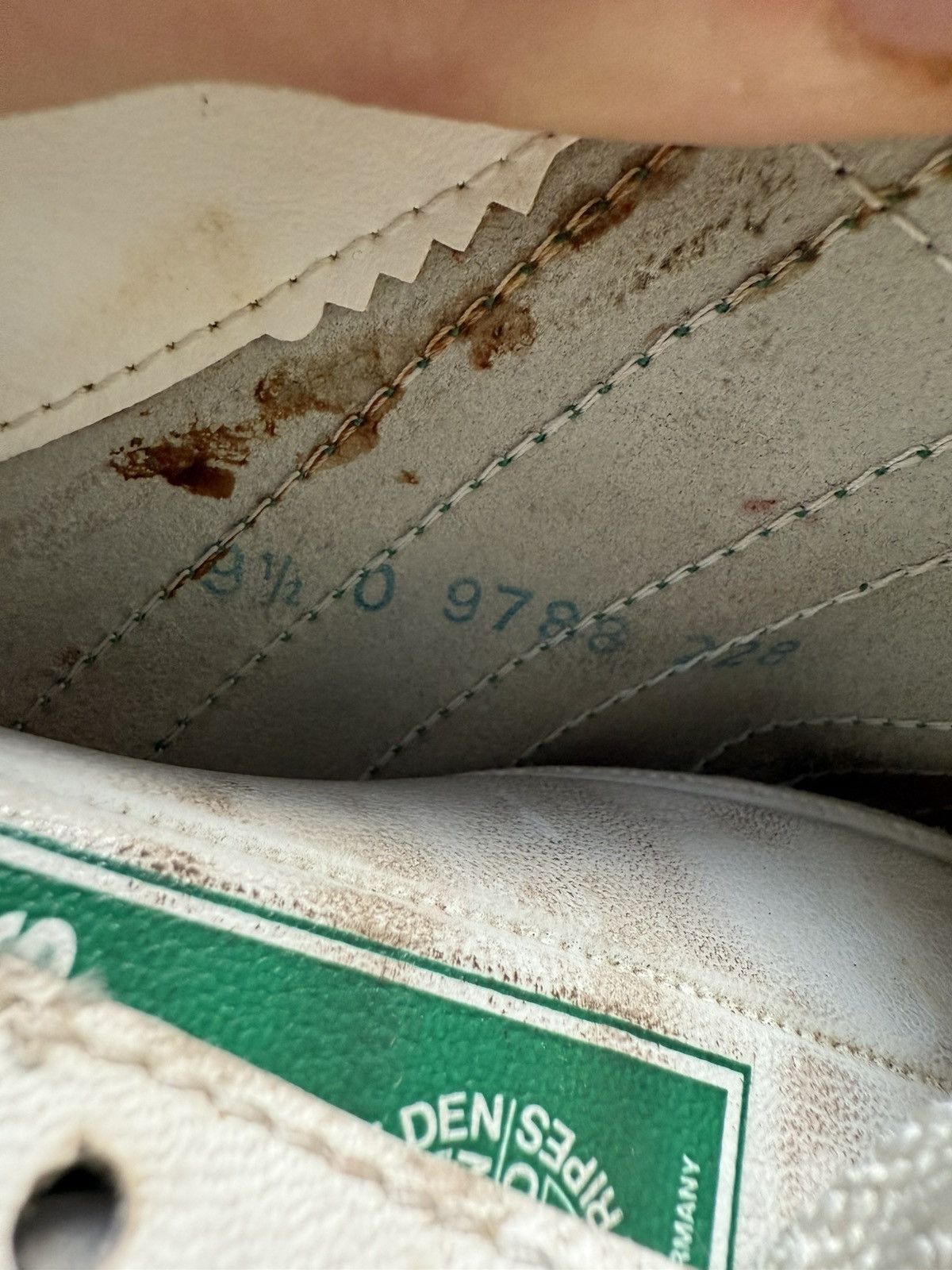 Adidas × Vintage Vintage Adidas Universal Spezial made in West Germany 1997 Size US 9.5 / EU 42-43 - 7 Thumbnail