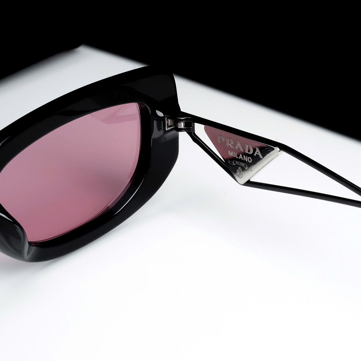 Prada PRADA 0PR 14YS 1AB30L SUNGLASSES Size ONE SIZE - 3 Thumbnail