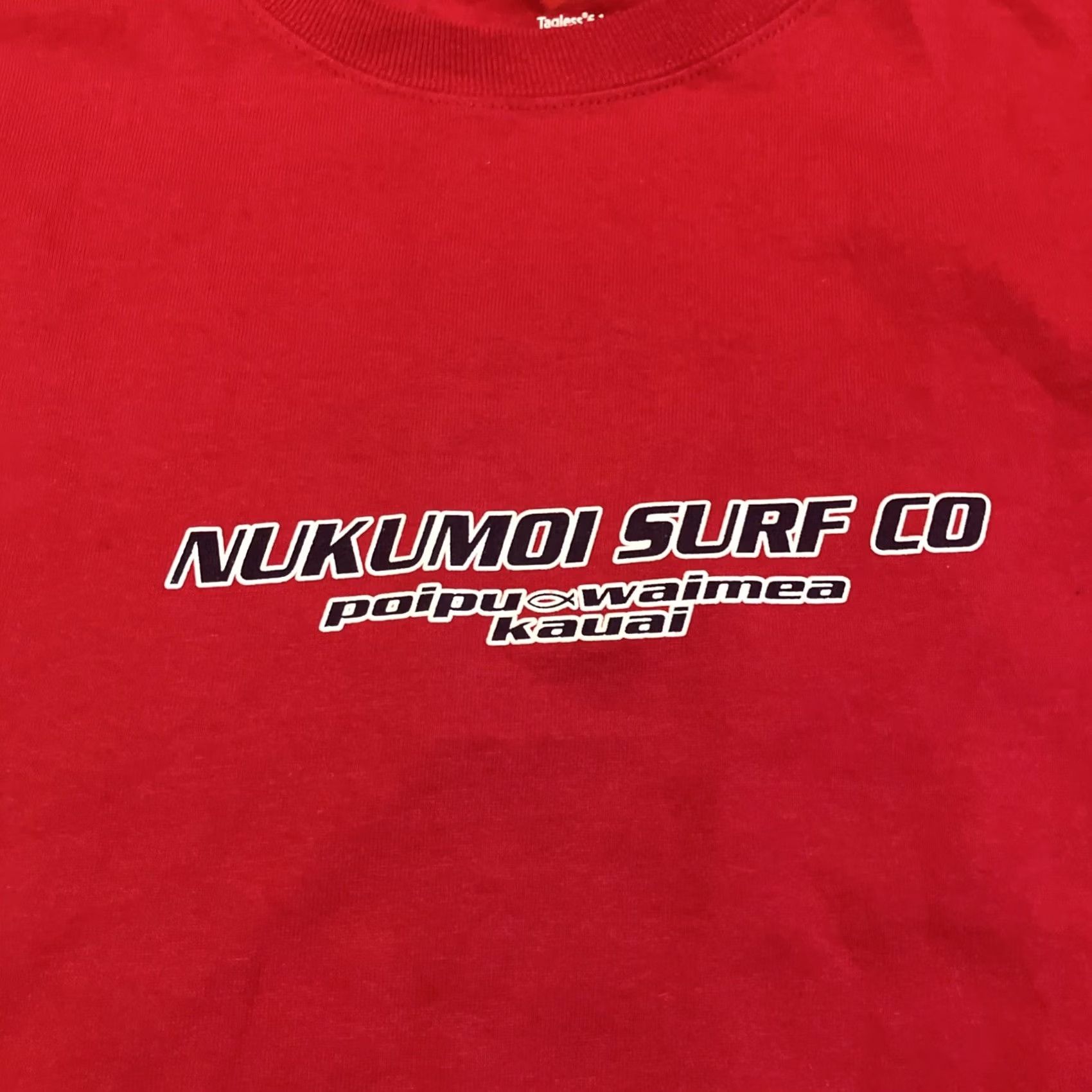 Hanes Vintage Hanes Nukumoi Surf Company Poipu Waimea Kauai Shirt Mens XXL Size US XXL / EU 58 / 5 - 2 Thumbnail