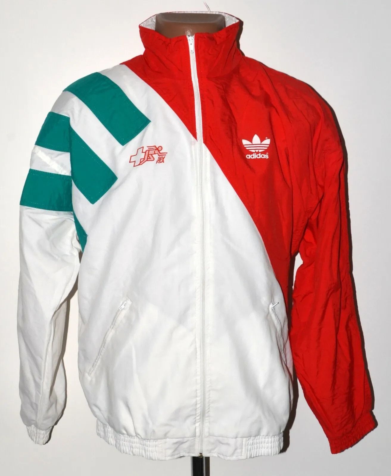 Adidas SWITZERLAND OLYMPIC TRAINING JACKET ADIDAS SIZE M ADULT Size US M / EU 48-50 / 2 - 1 Thumbnail