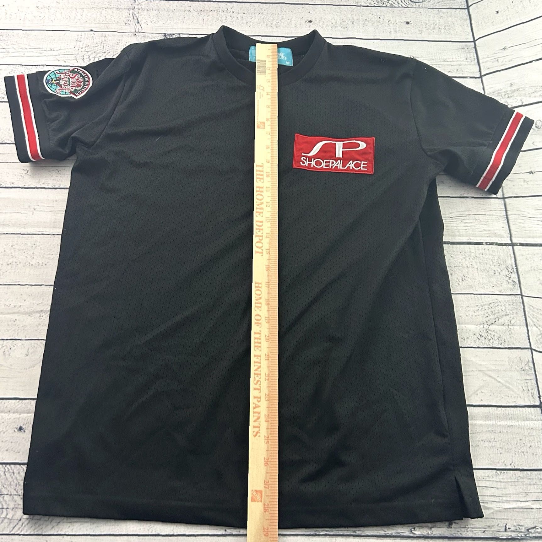 Palace Shoe Palace Shirt Short Sleeve Jersey Shirt Men M Black Size US M / EU 48-50 / 2 - 5 Thumbnail