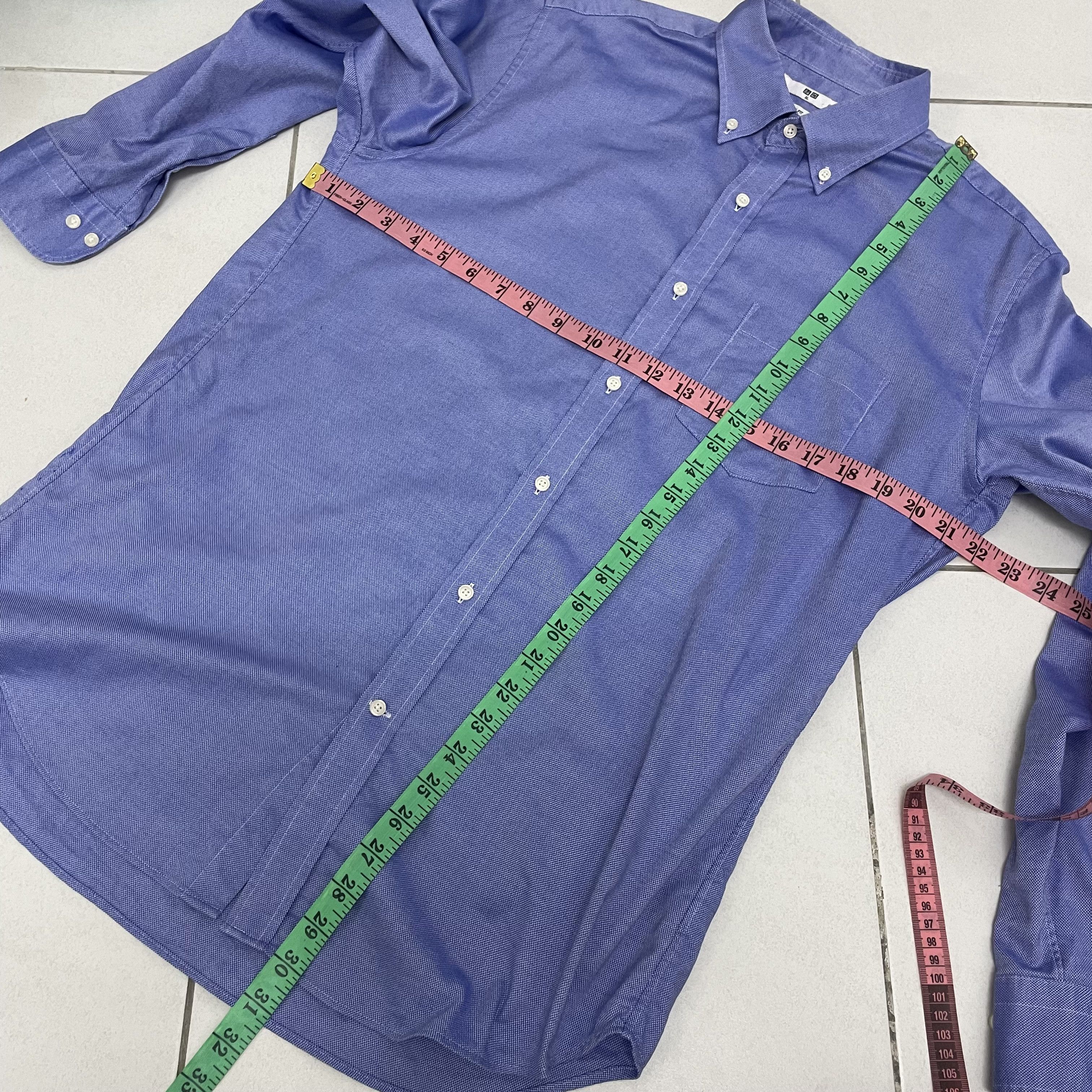 Japanese Brand × Uniqlo ⭐️SALE⭐️ [XL] UNIQLO OXFORD SHIRT SLIM FIT Size US XL / EU 56 / 4 - 3 Thumbnail