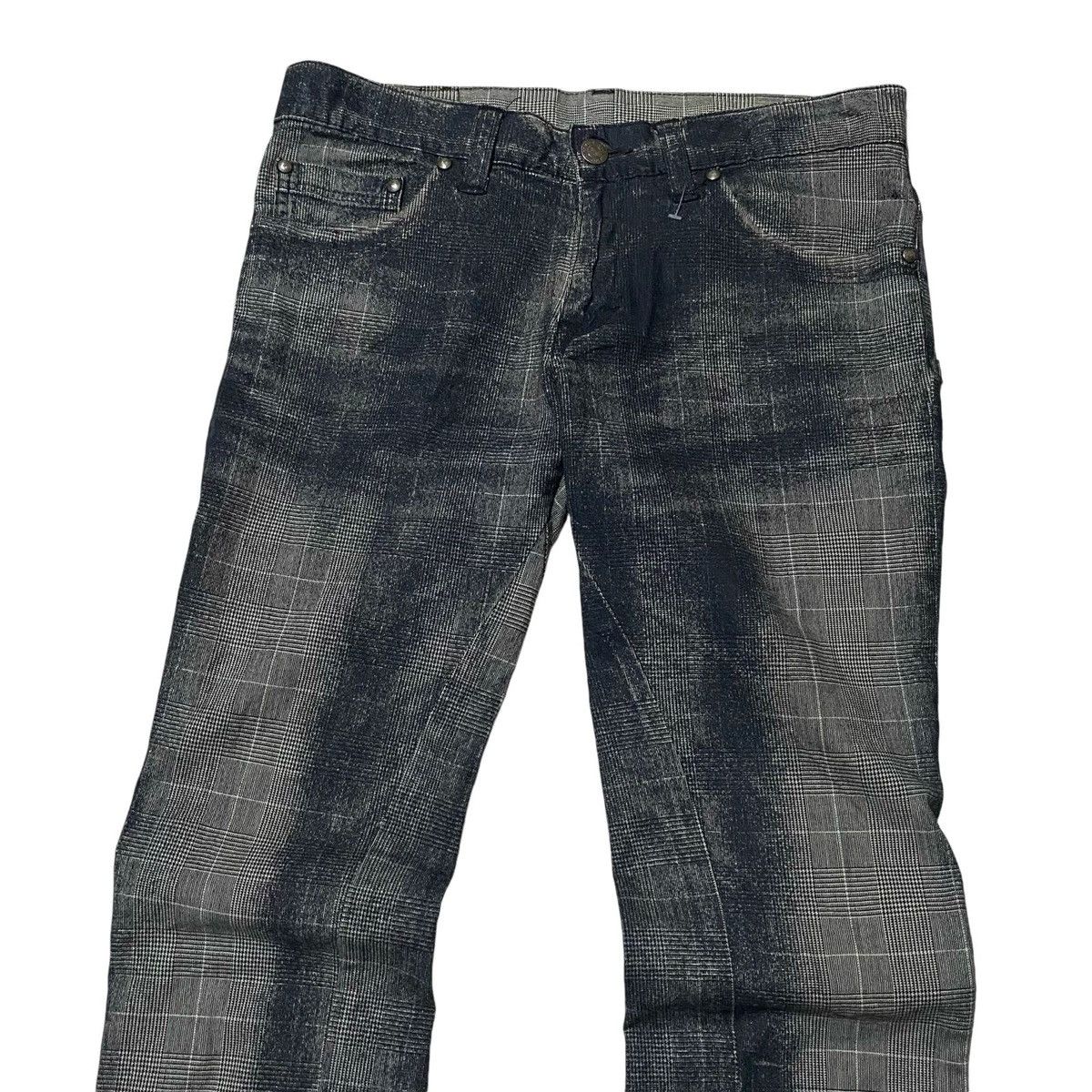 If Six Was Nine × Le Grande Bleu (L.G.B.) × Tornado Mart CRAZY❤️‍🔥TORNADO MART GRADIENT JEANS Size US 31 - 3 Thumbnail