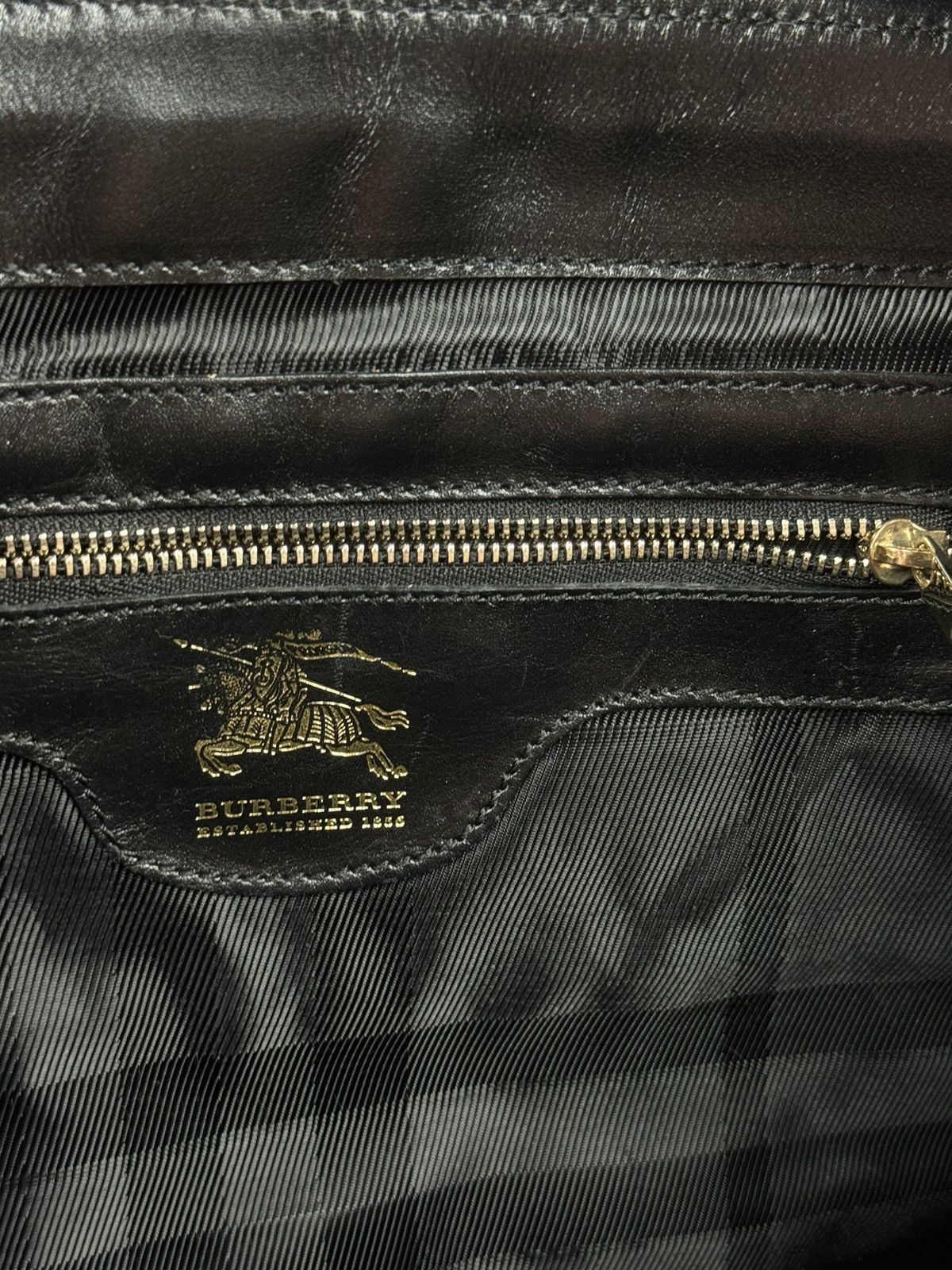 Burberry Leather shoulder bag Burberry original luxury casual item Size ONE SIZE - 5 Thumbnail
