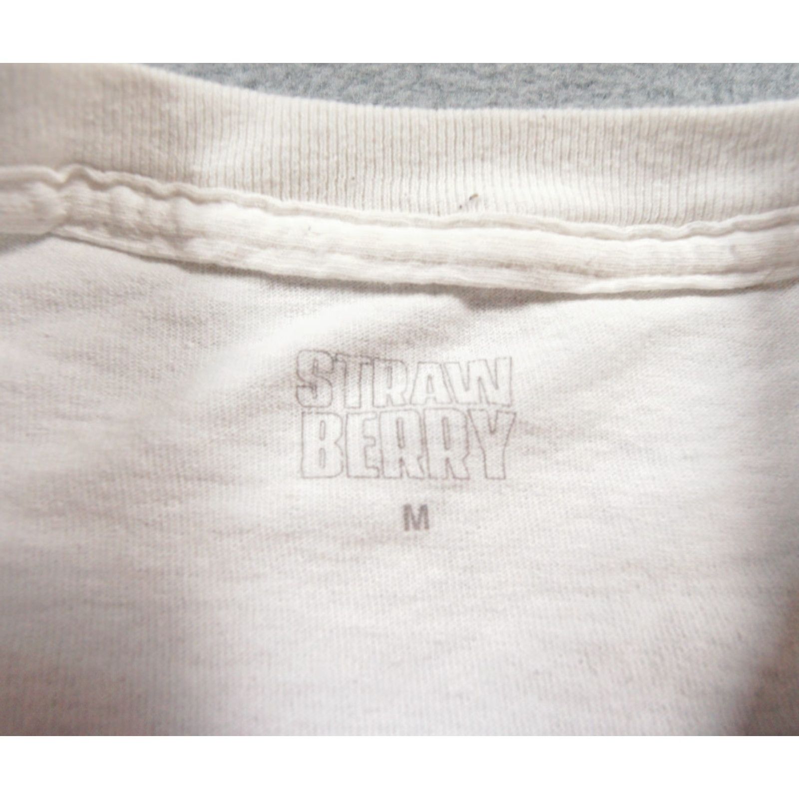 Vintage VINTAGE Strawberry Shirt Mens Medium White Ben Baller Strawberry Jams Tee Streetwear Size US M / EU 48-50 / 2 - 5 Thumbnail