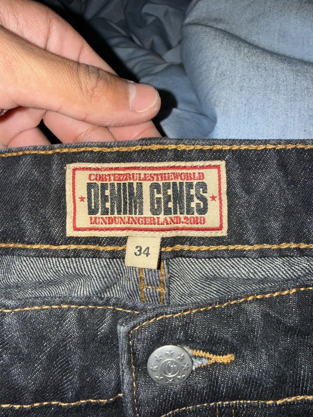 Corteiz Corteiz Alcatraz Denim Shorts Size US 34 / EU 50 - 9 Thumbnail