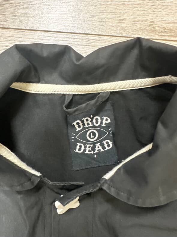 Drop Dead Lightweight black DROP DEAD jacket 🖤😈 Size US L / EU 52-54 / 3 - 4 Thumbnail