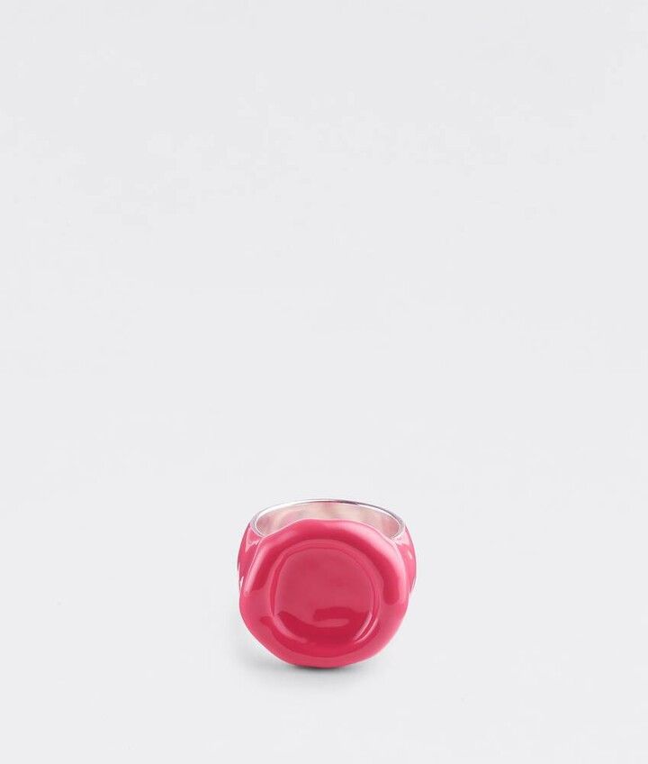 Bottega Veneta o1n1vont0325 Size: 19 / Seal Ring in Pink Size ONE SIZE - 2 Thumbnail