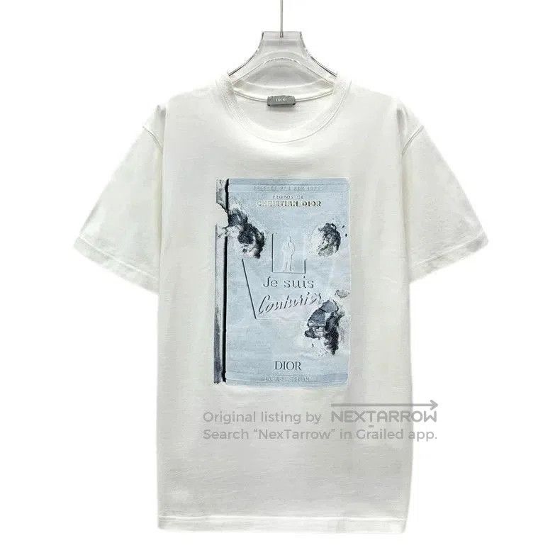 Dior Dior x Daniel Arsham Eroded Oblique T Shirt | Grailed