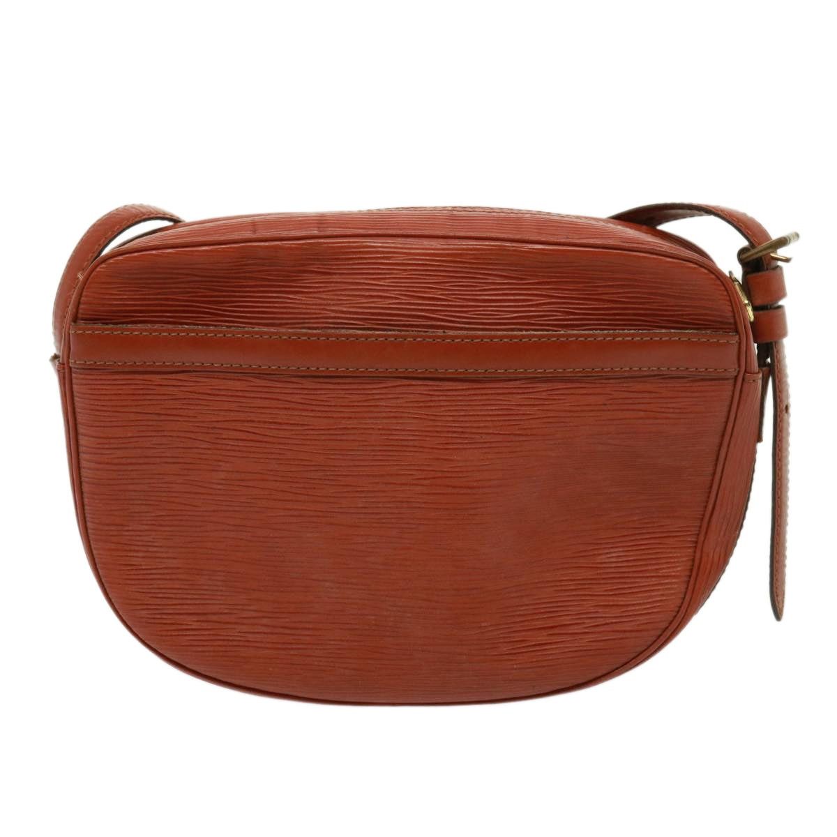 Louis Vuitton LOUIS VUITTON Epi Jeune Fillemm Shoulder Bag Brown M52153 Size ONE SIZE - 3 Thumbnail