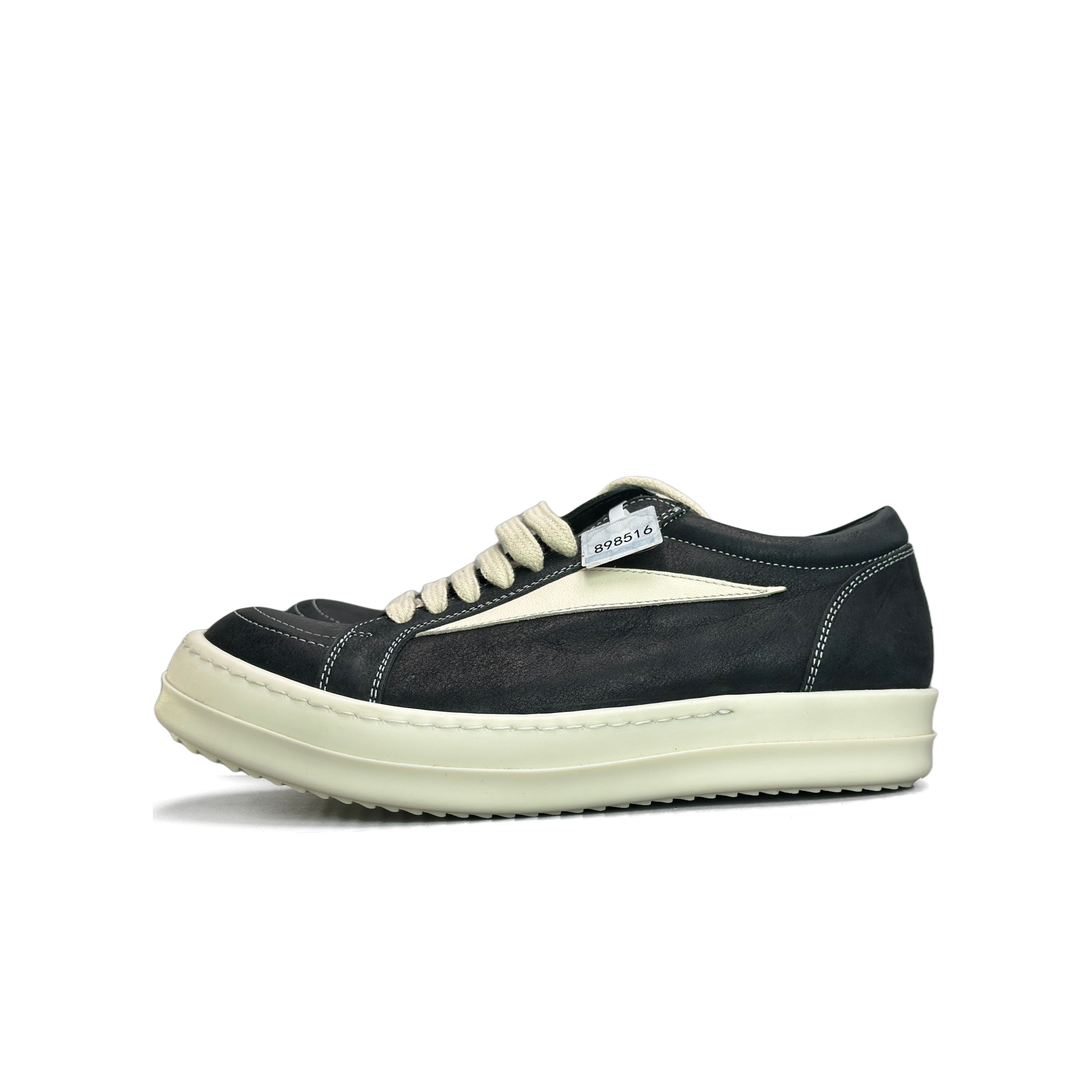 Rick Owens Rick Owens Leather Low-Top Sneakers Size 36.5 Size US 6.5 / IT 36.5 - 1 Thumbnail