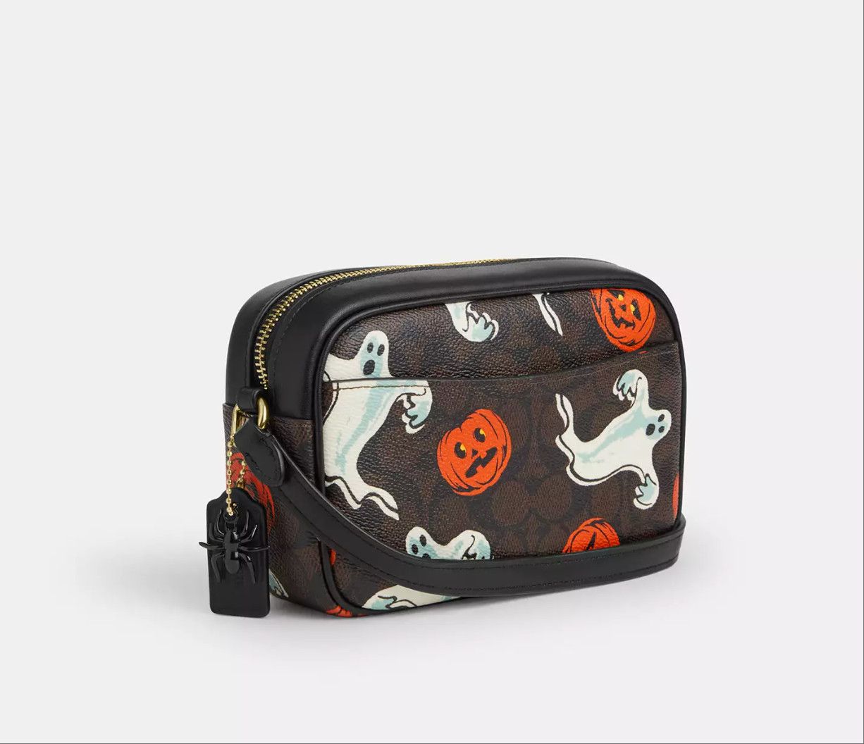 Coach Mini Jamie Camera Bag In Signature Canvas With Halloween Size ONE SIZE - 11 Thumbnail