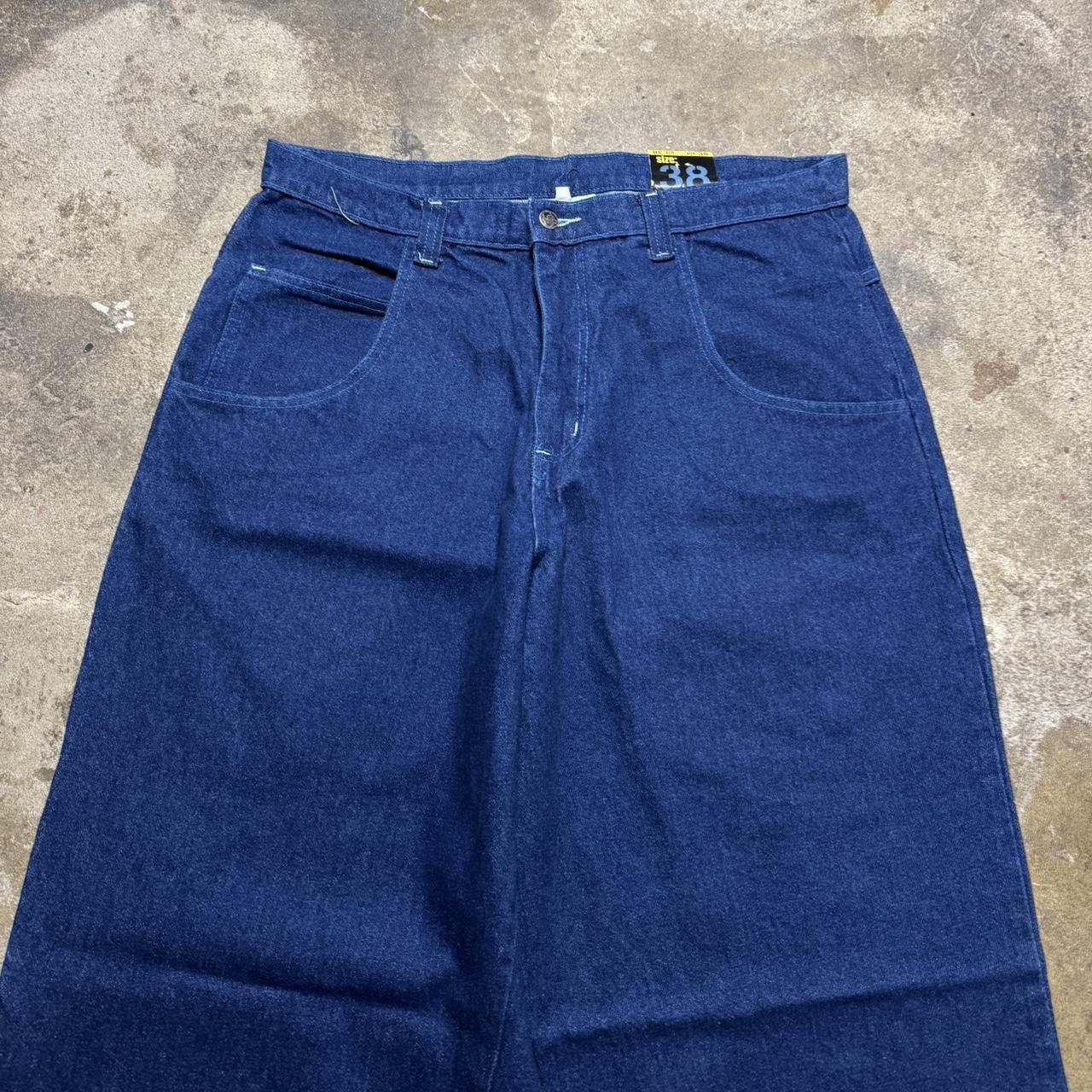 Menace 90s Menace Baggy Blue Denim Jeans Size US 36 / EU 52 - 4 Thumbnail