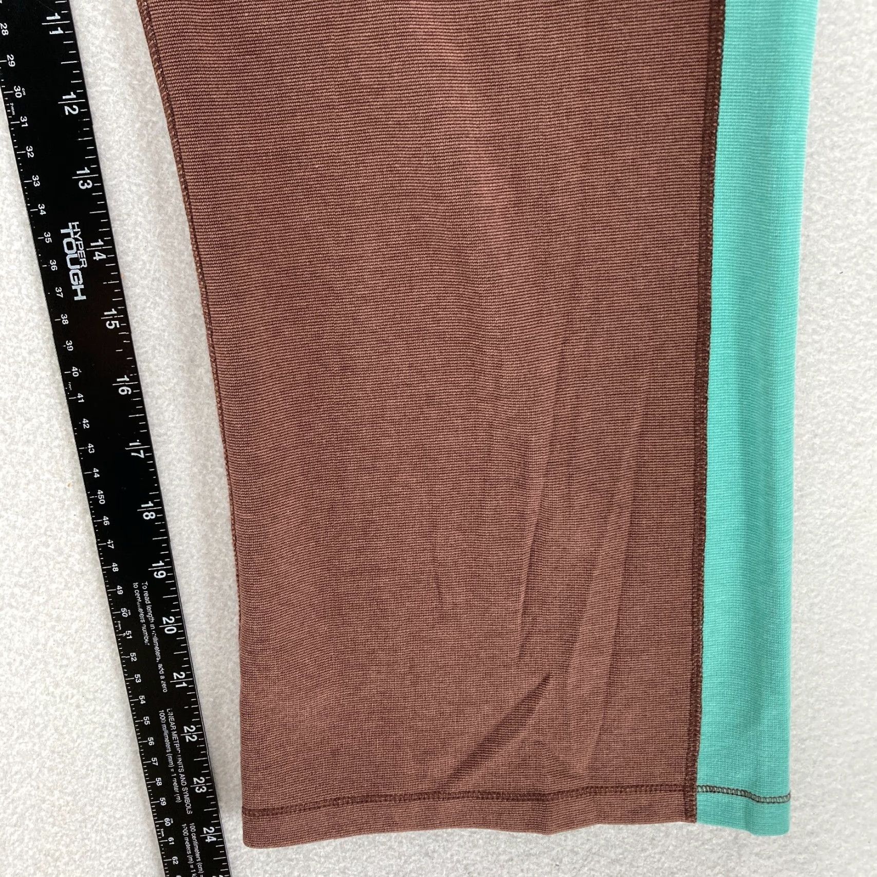 Vintage Horny Toad Flexcel Pull On Wide Leg Crop Pants Women's Small Brown Stretch Camp Size 26" / US 2 / IT 38 - 7 Thumbnail