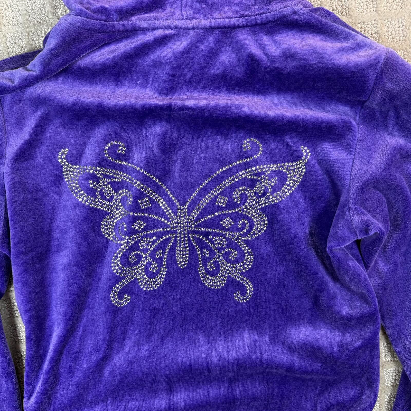 Fila Fila x Anna Sui Velour Track Jacket Butterfly Large Size L / US 10 / IT 46 - 6 Thumbnail