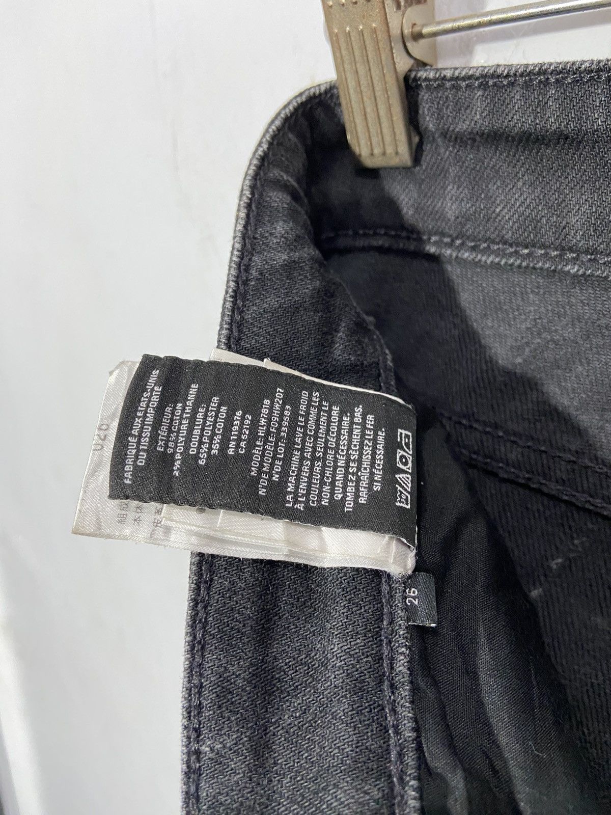 Helmut Lang Helmut Lang Ankle Skinny Jeans Pants Size 26" / US 2 / IT 38 - 11 Thumbnail