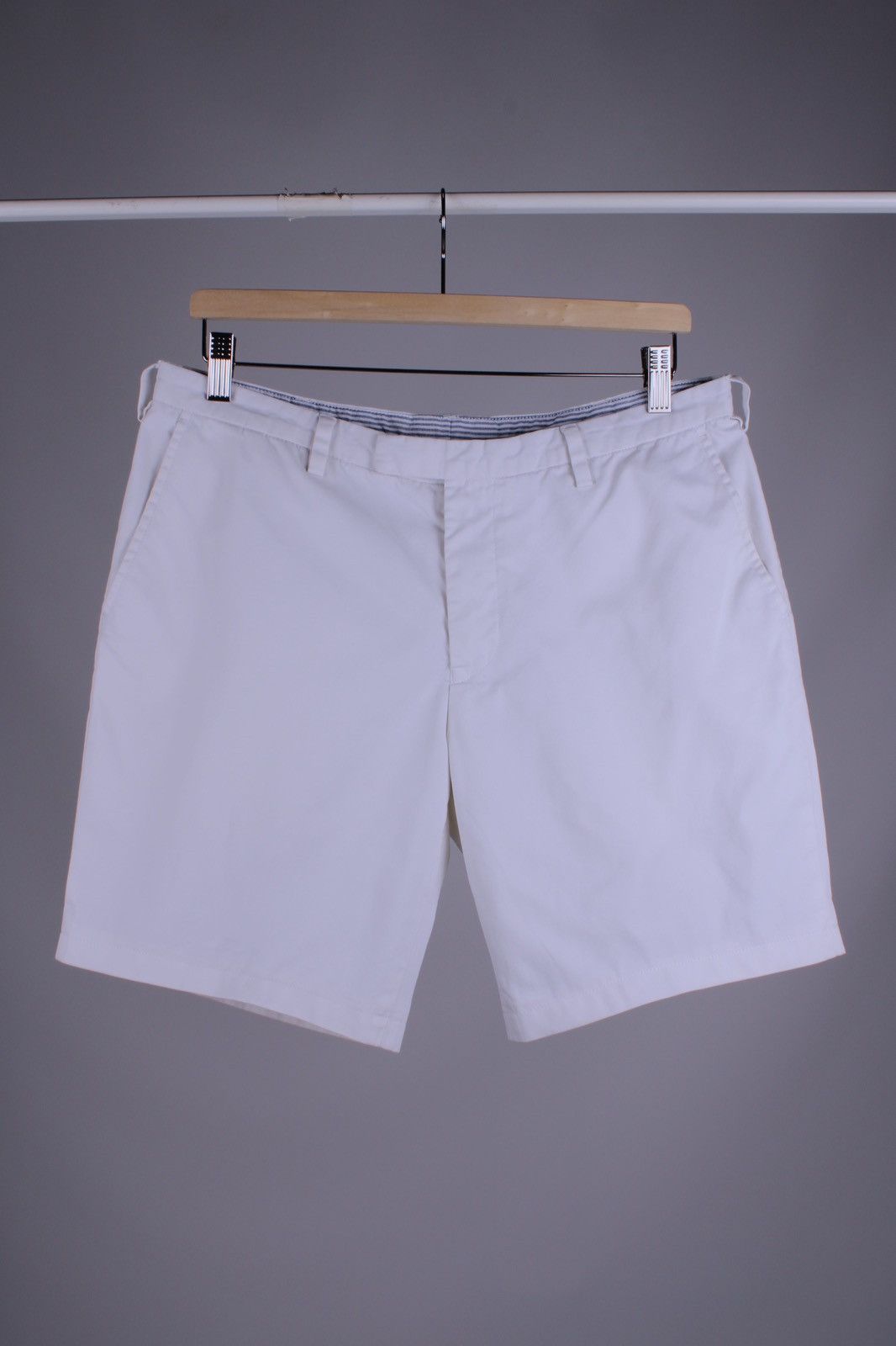 Fred Perry × Vintage FRED PERRY Vintage Classic White Cotton Shorts Casual Chino Size US 34 / EU 50 - 1 Thumbnail