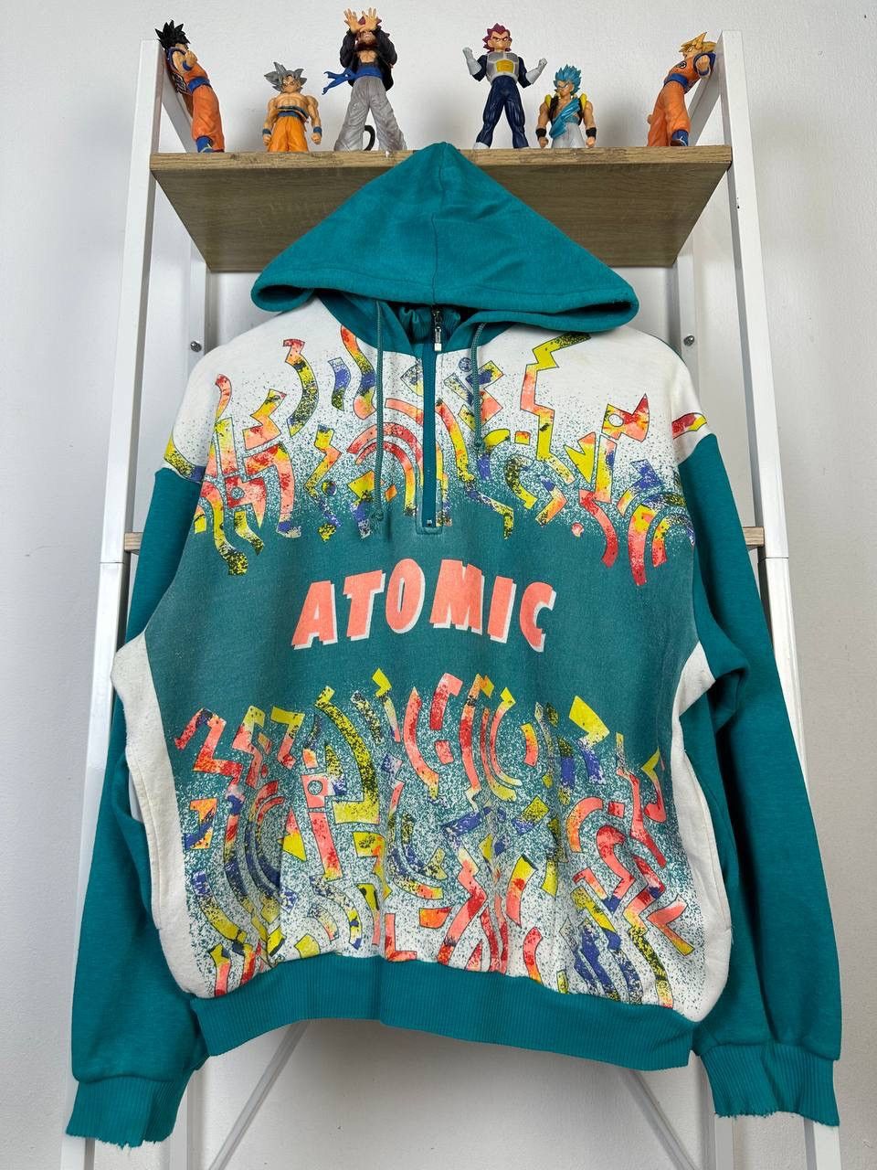 Atomic × Vintage RARE VINTAGE DISTRESSED ATOMIC HALF ZIPPER Size US M / EU 48-50 / 2 - 1 Thumbnail