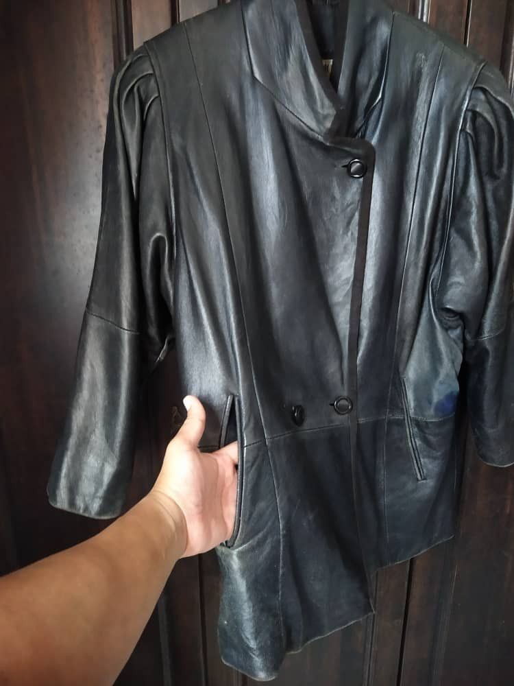 Vintage Unisex Harajuku Mother leather jacket vintage 80's Size US M / EU 48-50 / 2 - 5 Thumbnail