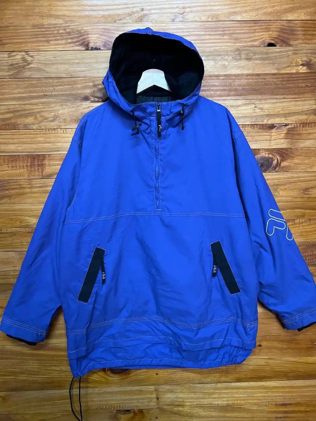 Fila × Vintage Vintage Fila Xtreme Team Pullover Jacket Made in Japan Size US L / EU 52-54 / 3 - 2 Thumbnail