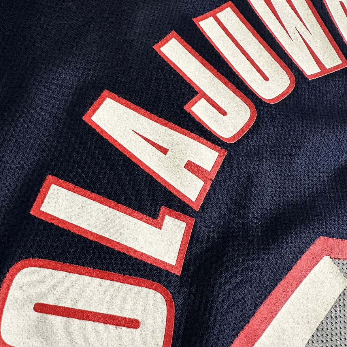 Champion × NBA × Vintage Vintage 90s Houston Rockets Hakeem Olajuwon Champion Jersey Size US XL / EU 56 / 4 - 13 Thumbnail