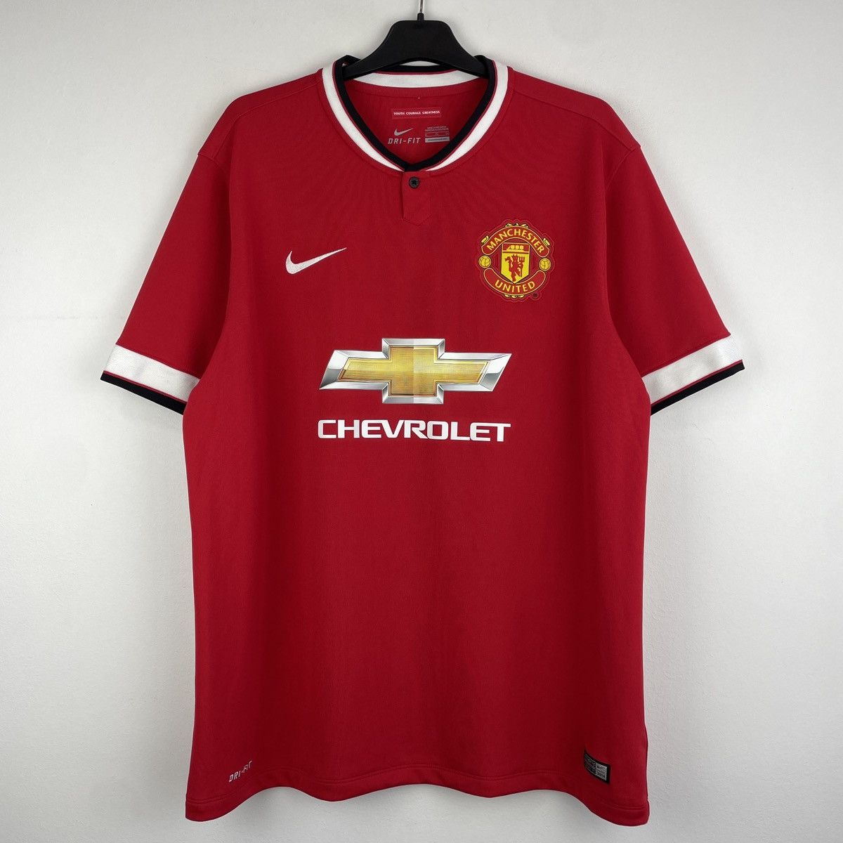 Nike Manchester United Angel Di Maria Home Jersey 2014/2015 Size US XL / EU 56 / 4 - 2 Thumbnail