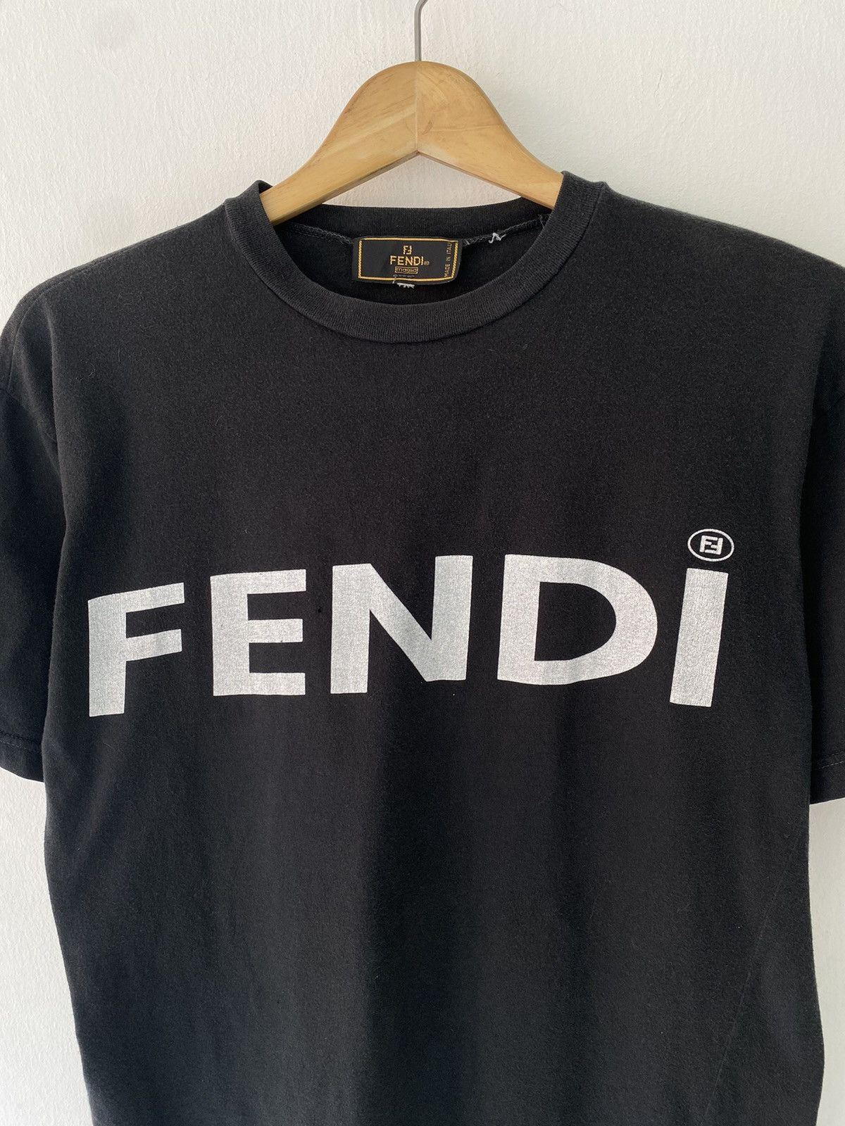 Vintage Fendi Maglia Roundneck Made In Italy
