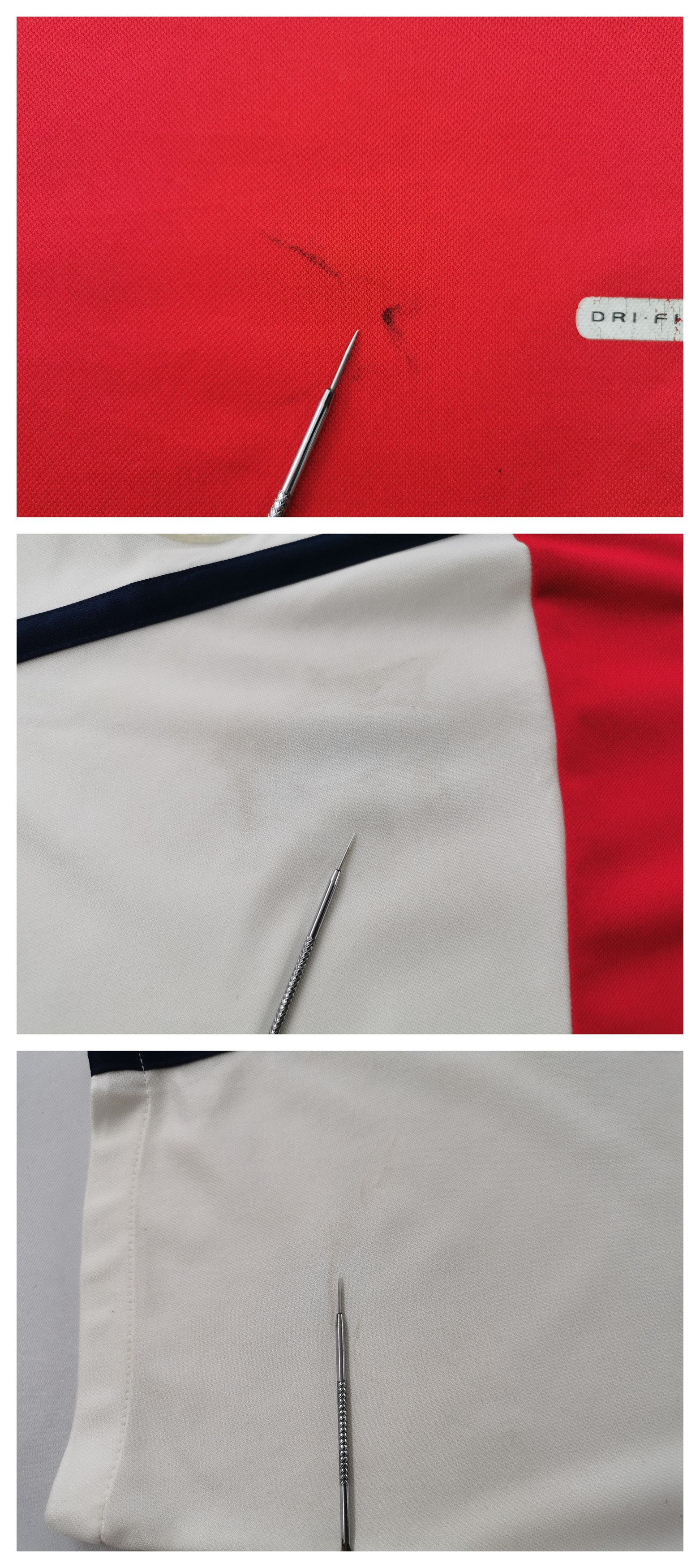 Nike Vintage 90s Nike Arsenal F.C. Pires #7 Made In Portugal Size US XL / EU 56 / 4 - 10 Thumbnail