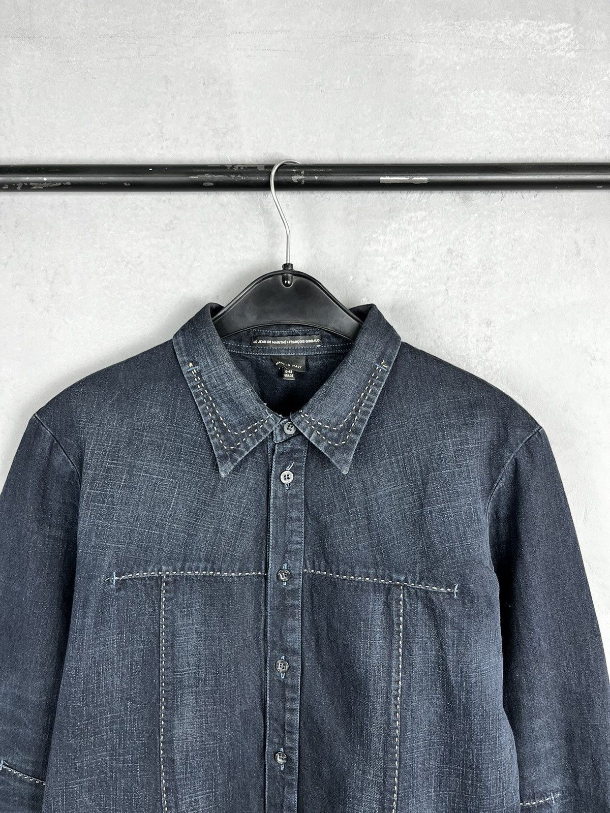 Marithe + Francois Girbaud MARITHÉ-FRANÇOIS CIRBAUD denim jacket Size M / US 6-8 / IT 42-44 - 5 Thumbnail