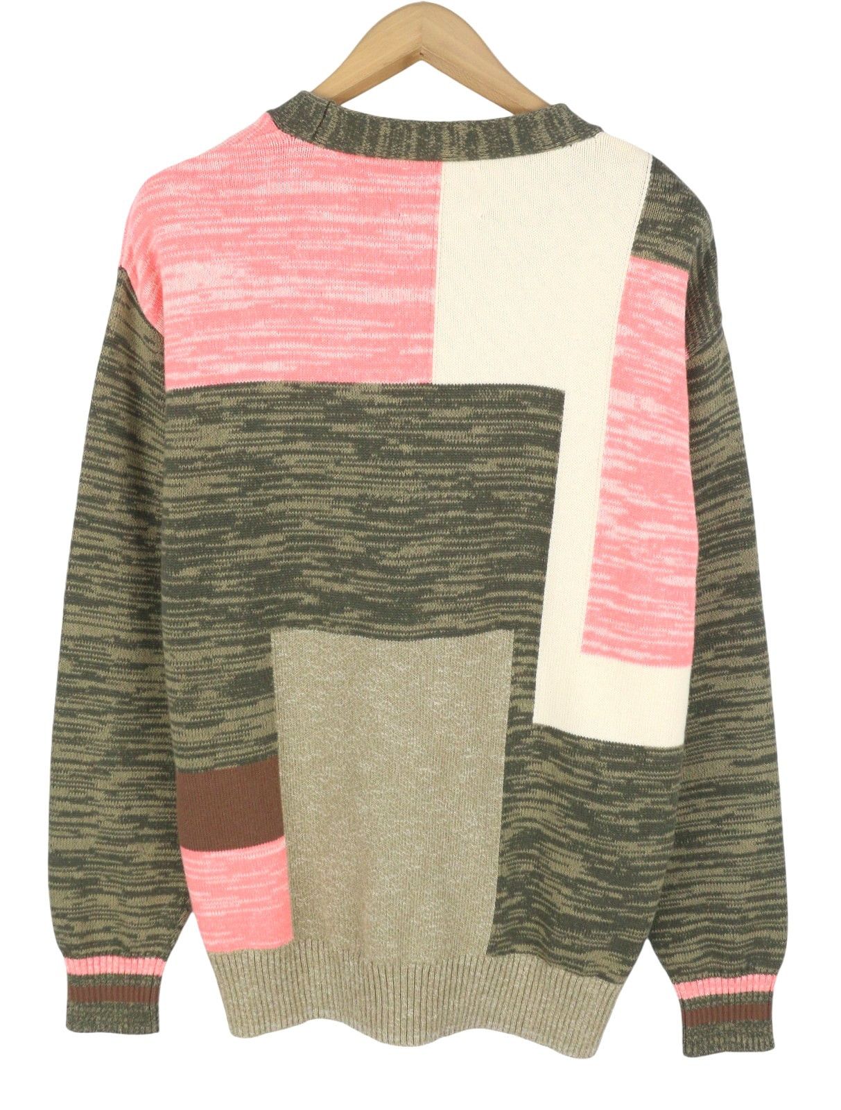 Scotch & Soda M Colorblock Melange Pattern Button Up Cardigan 91039 Size US M / EU 48-50 / 2 - 4 Thumbnail