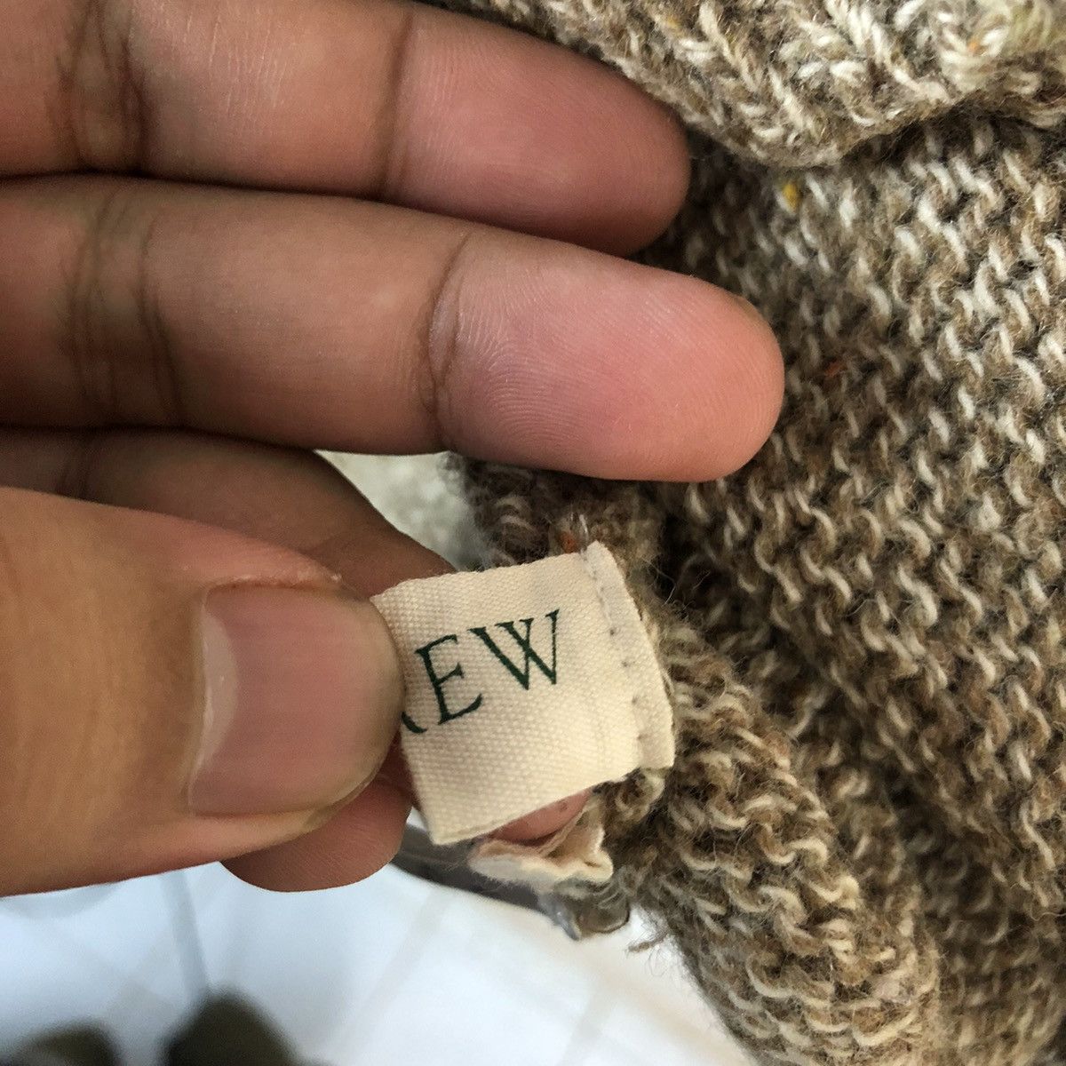 Homespun Knitwear × J.Crew × Japanese Brand J Crew Brown Knitwear mohair vintage #A306 Size US M / EU 48-50 / 2 - 11 Thumbnail