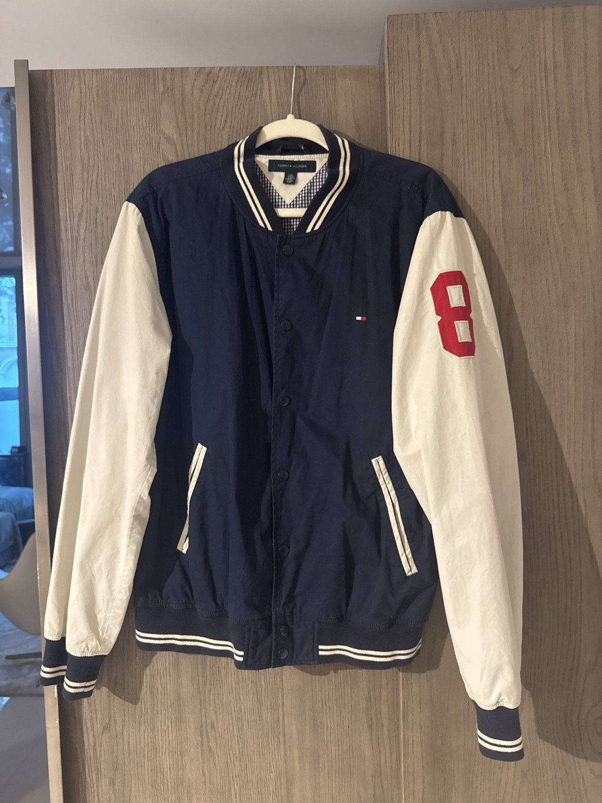 Tommy Hilfiger Tommy Hilfiger Varsity Bomber Jacket Size US L / EU 52-54 / 3 - 1 Thumbnail