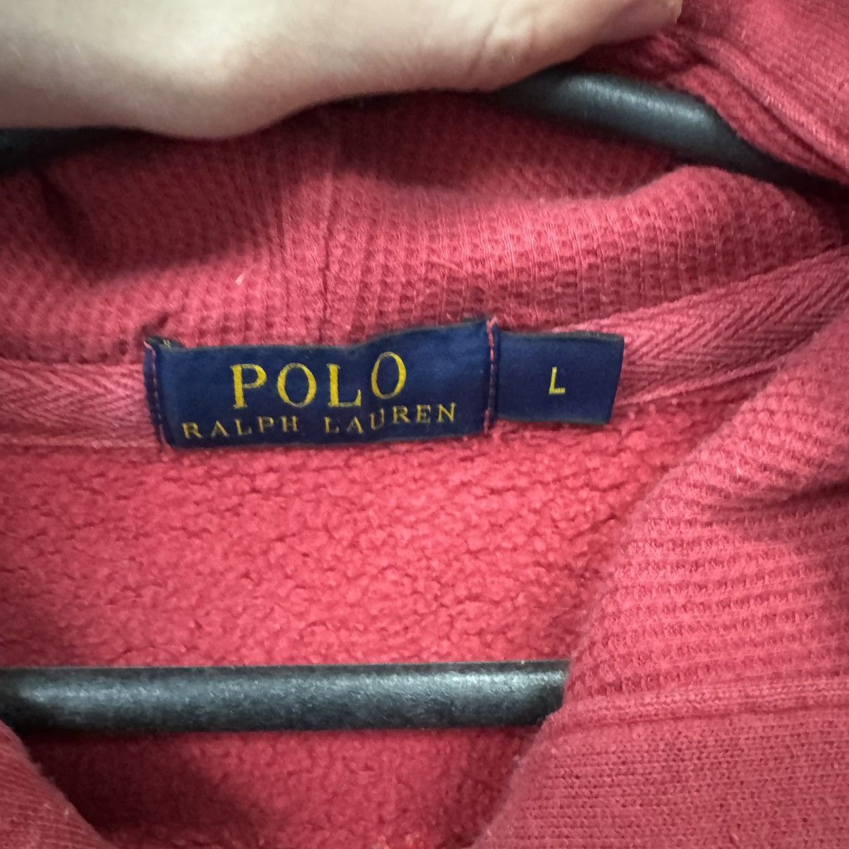 Polo Ralph Lauren Polo Ralph Lauren Zip Hoodie Red Size US L / EU 52-54 / 3 - 6 Thumbnail