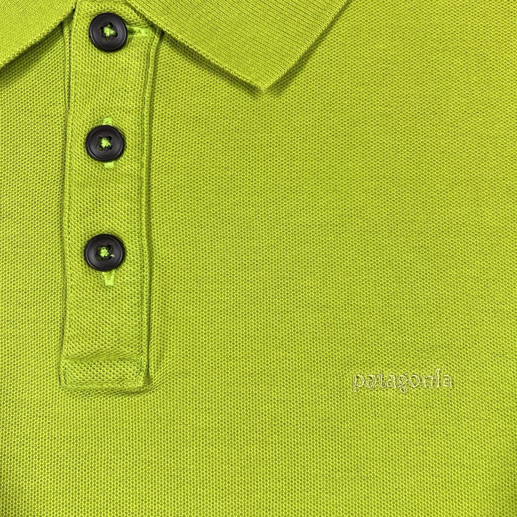 Patagonia VINTAGE Patagonia Polo Shirt Men’s XL Lime Green Organic Cotton Style 52822 SP03 Size US XL / EU 56 / 4 - 6 Thumbnail