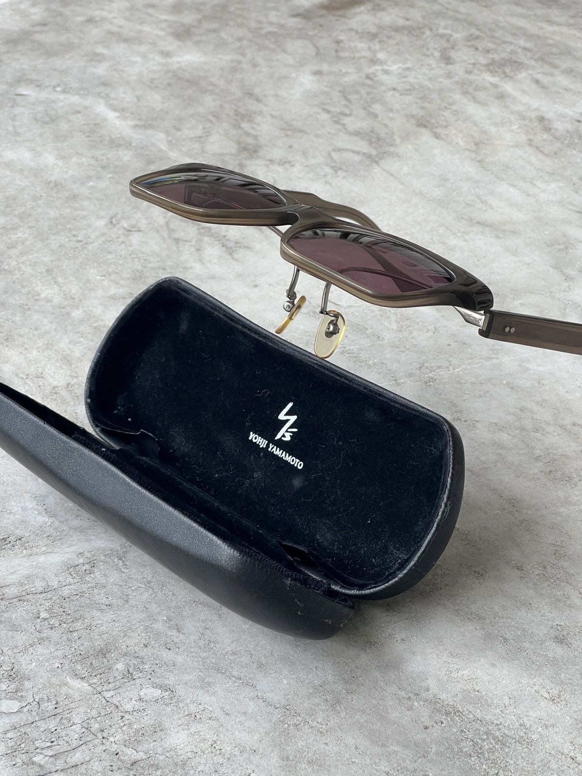 Yohji Yamamoto 90s Yohji Yamamoto flip up sunglasses Size ONE SIZE - 5 Thumbnail