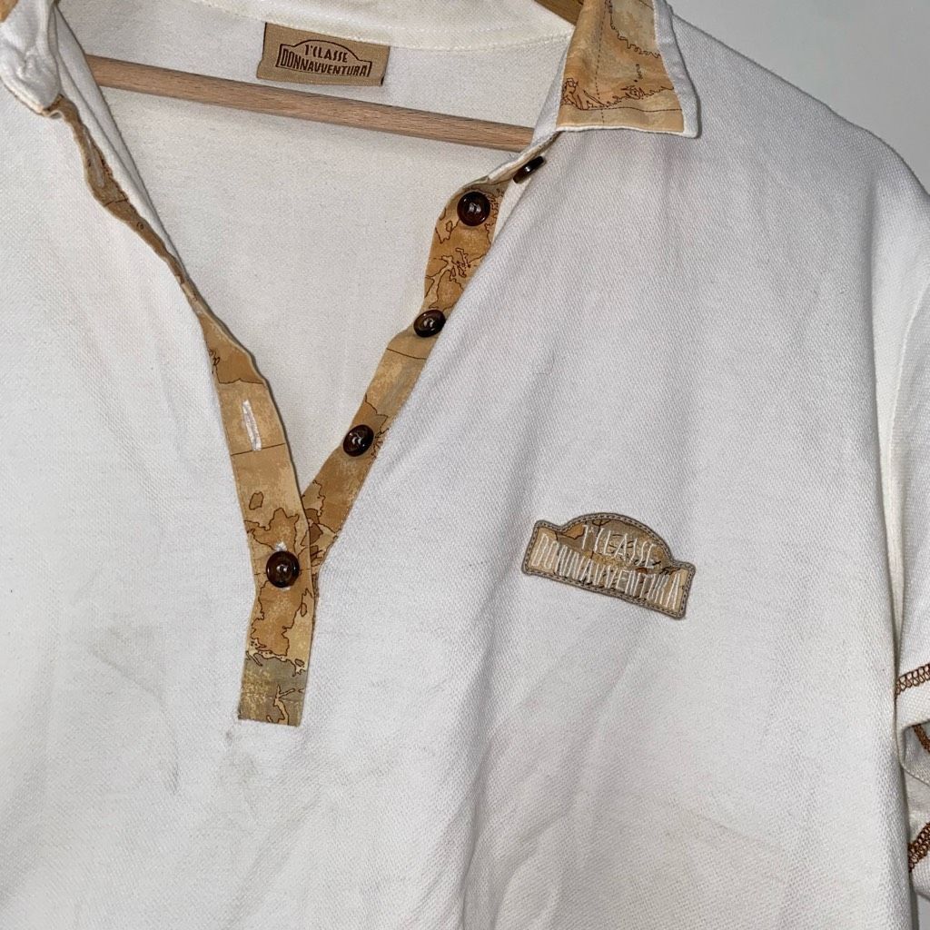 Alviero Martini DONNAVVENTURA BY ALVIERO MARTINI 1A CLASSE White Polo Size M Size M / US 6-8 / IT 42-44 - 3 Thumbnail
