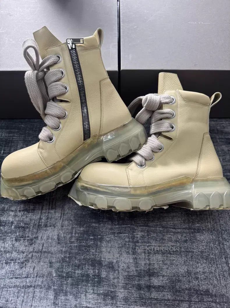 Rick Owens Rick Owens Thick Shoelaces Transparent Octopus Sole Milita Size US 7 / EU 40 - 4 Thumbnail