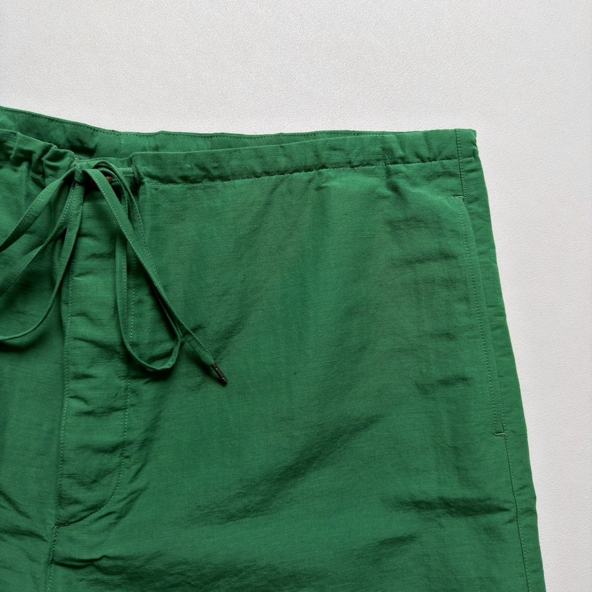 Auralee Green ‘Finx’ Linen Easy Shorts Shorts Size US 36 / EU 52 - 7 Thumbnail