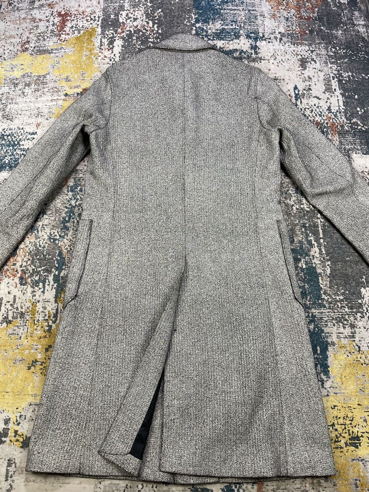 Boycott Boycott Wool Blend Tweed Long Coat Size US S / EU 44-46 / 1 - 5 Thumbnail