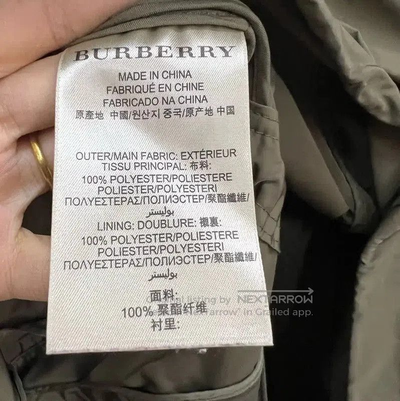 Burberry Burberry Green Cotton Ladies Jacket. Size XS / US 0-2 / IT 36-38 - 3 Thumbnail